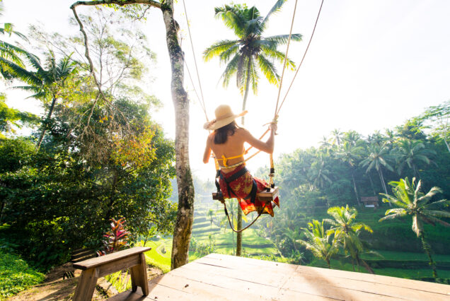 Ubud Swing: Soaring Above the Tropical Jungle